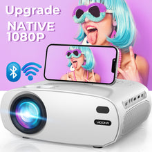 Load image into Gallery viewer, VIDOKA BL-48 Native 1080P WiFi Projector, 8000L Full HD Video Projector
