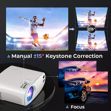 Load image into Gallery viewer, VIDOKA BL-48 Native 1080P WiFi Projector, 8000L Full HD Video Projector
