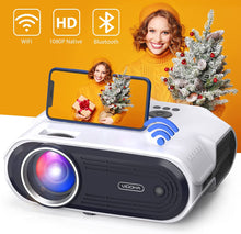 Load image into Gallery viewer, VIDOKA BL70 Native 1080P WiFi Projector, 8000L Full HD Video Projector
