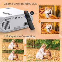 Load image into Gallery viewer, VIDOKA BL70 Native 1080P WiFi Projector, 8000L Full HD Video Projector
