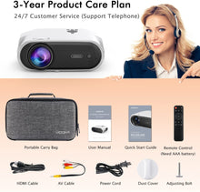 Load image into Gallery viewer, VIDOKA BL70 Native 1080P WiFi Projector, 8000L Full HD Video Projector
